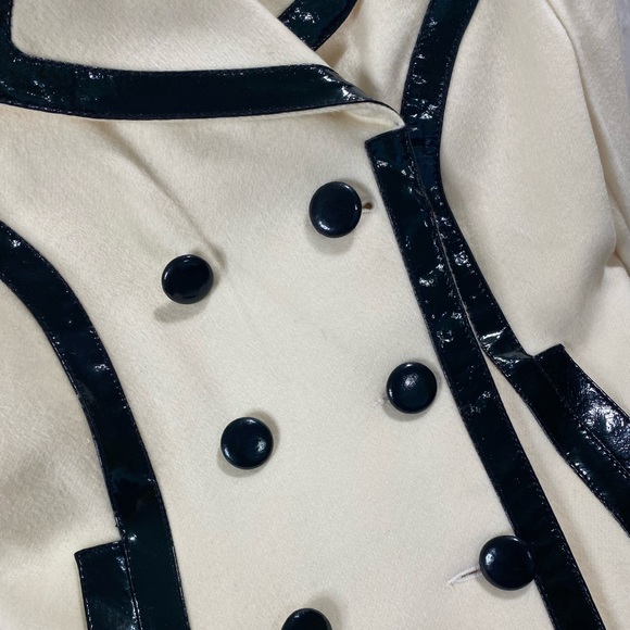 Bebe Ivory Wool Peacoat - Picture 3 of 6